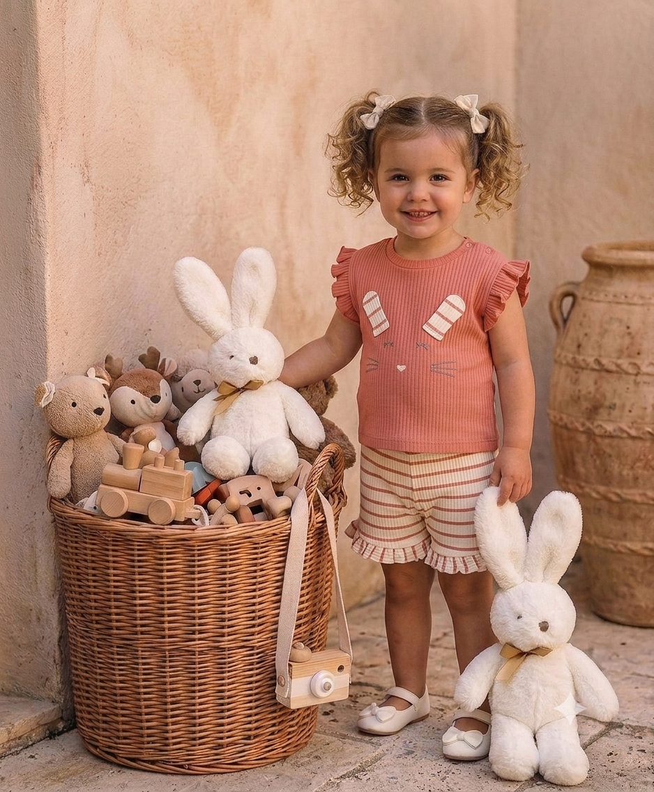 Kompletić za djevojčice - Bunny Fun