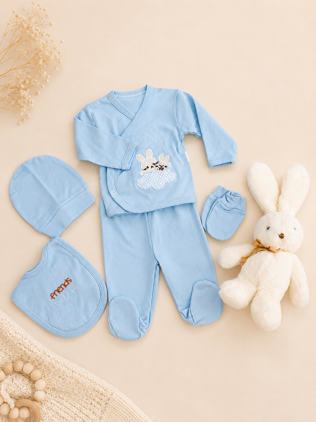 Višedjelni set za novorođenče - Blue Bunny