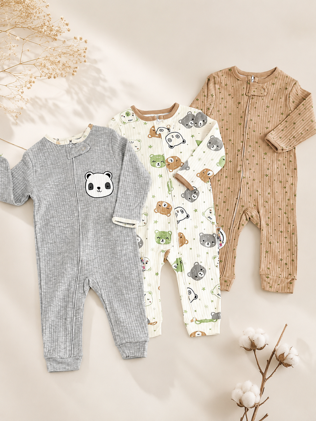 Špihoznice - Set od 3 komada Panda