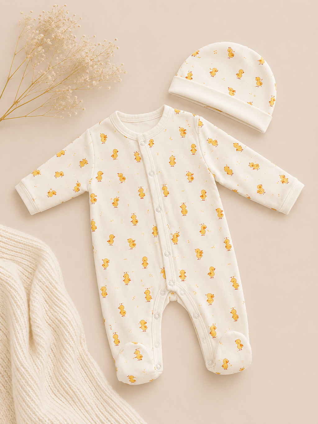 Višedjelni set za bebe - Pilići