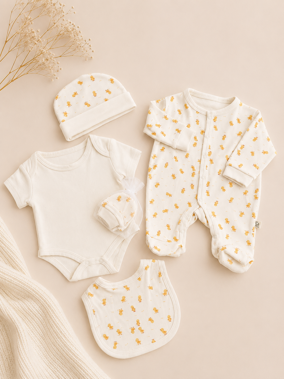 Višedjelni set za bebe - Pilići