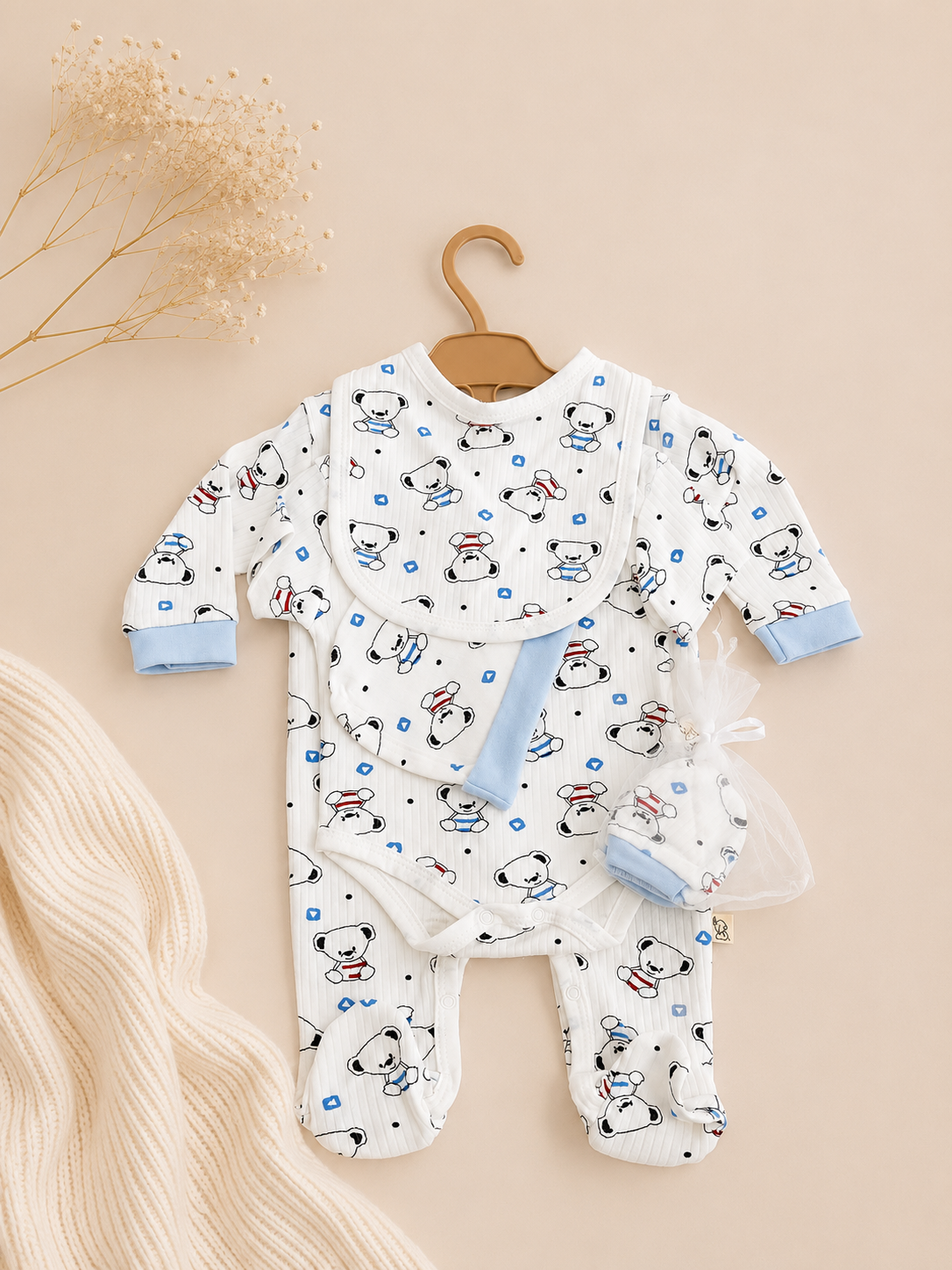 Višedjelni set za bebe - Medo