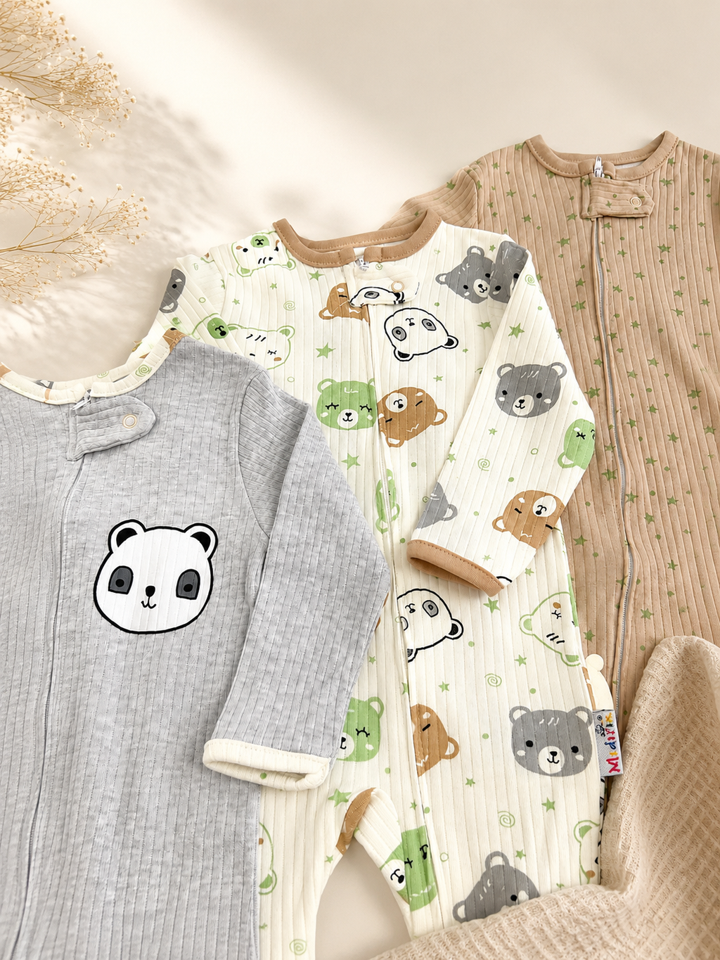 Špihoznice - Set od 3 komada Panda